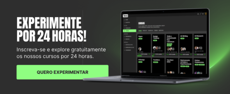 Plataforma disponível por 24 horas