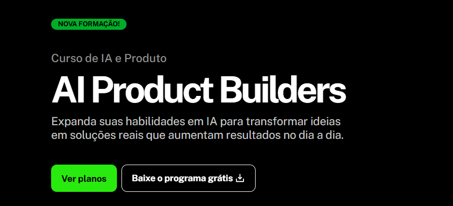 Curso de IA e Produto