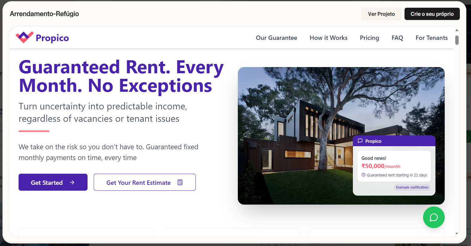 Landing page exemplo